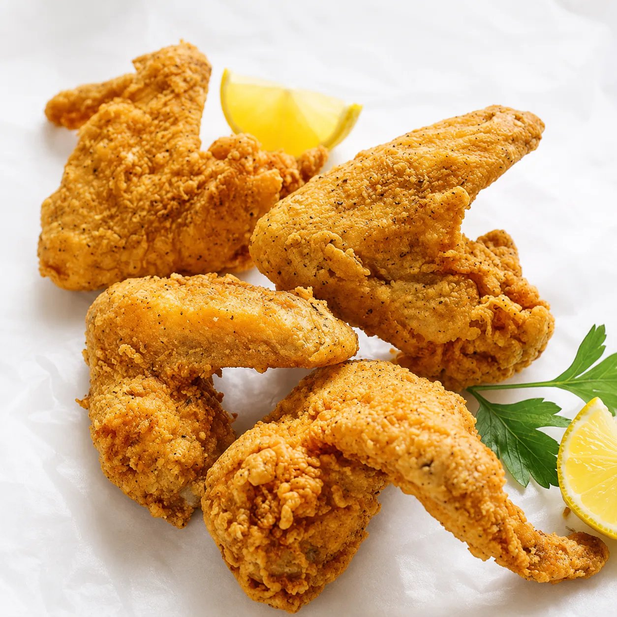 Fried Chicken Wings at Jade Bistro, Pan-Asian Fusion Restaurant in Suffern