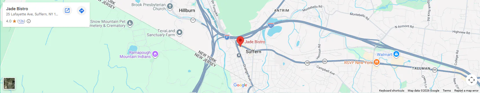 Location 25 Lafayette Ave, Suffern, NY 10901